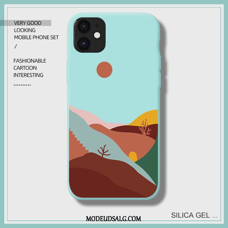 iPhone 12 Etui / Cover Elskeren Beskyttelse Silikone Kreativ Blå