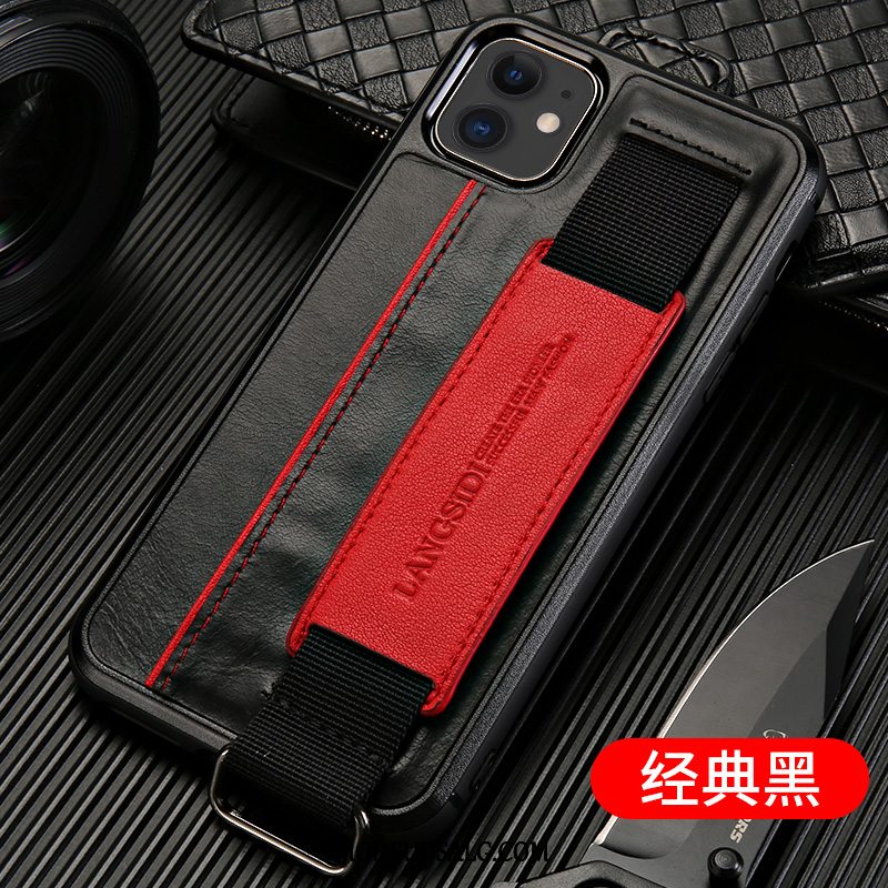 iPhone 12 Mini Etui Kreativ Ægte Læder Anti-fald Cover High End