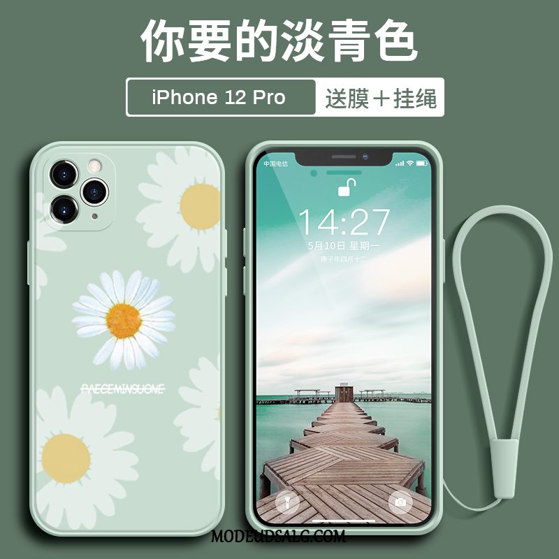 iPhone 12 Pro Etui Af Personlighed Silikone Trendy Alt Inklusive Tynd