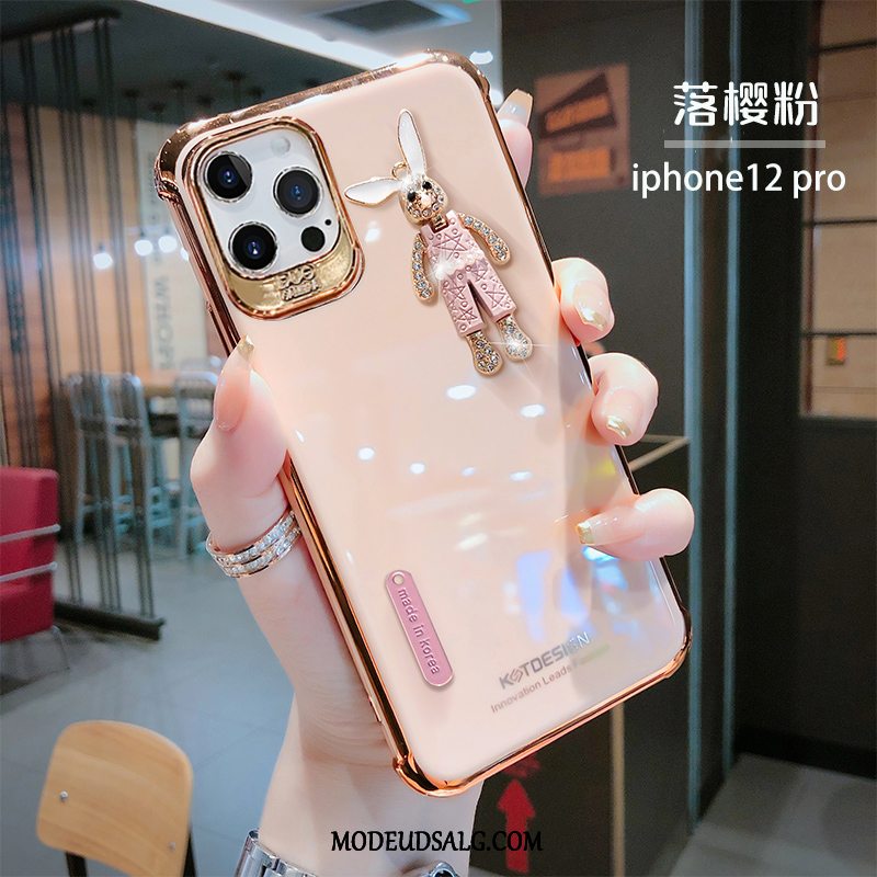 iPhone 12 Pro Etui Blød Trendy Af Personlighed Kreativ Grøn