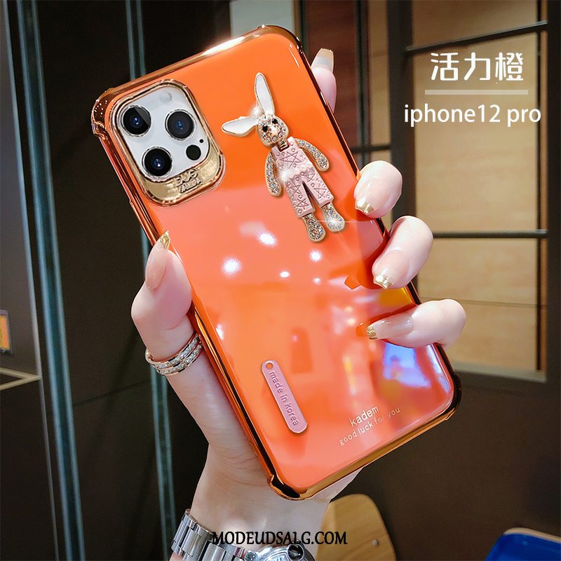 iPhone 12 Pro Etui Blød Trendy Af Personlighed Kreativ Grøn