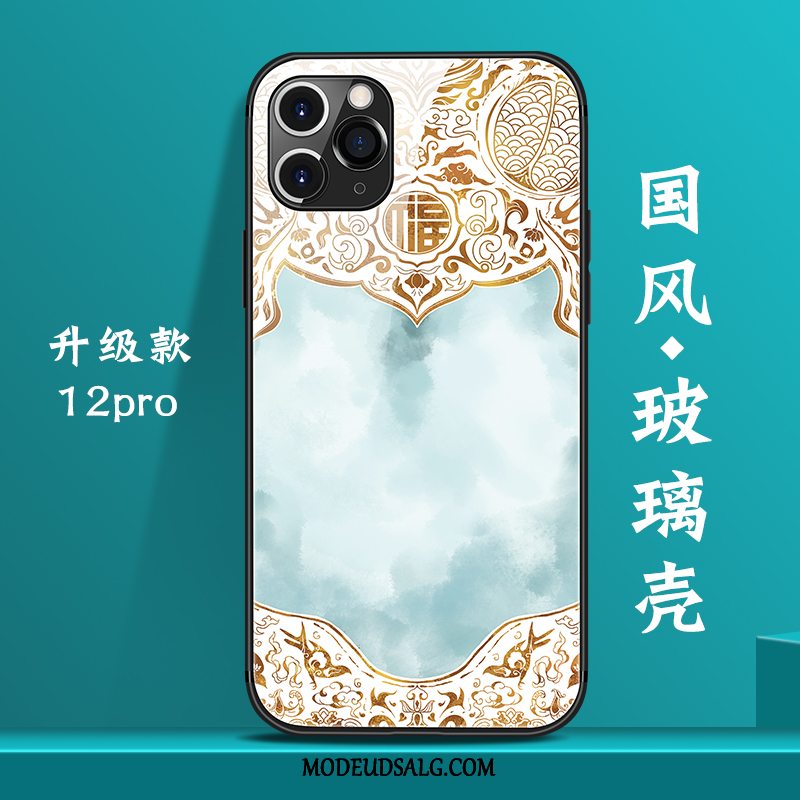 iPhone 12 Pro Etui Lyserød Trend Glas Kreativ Trendy