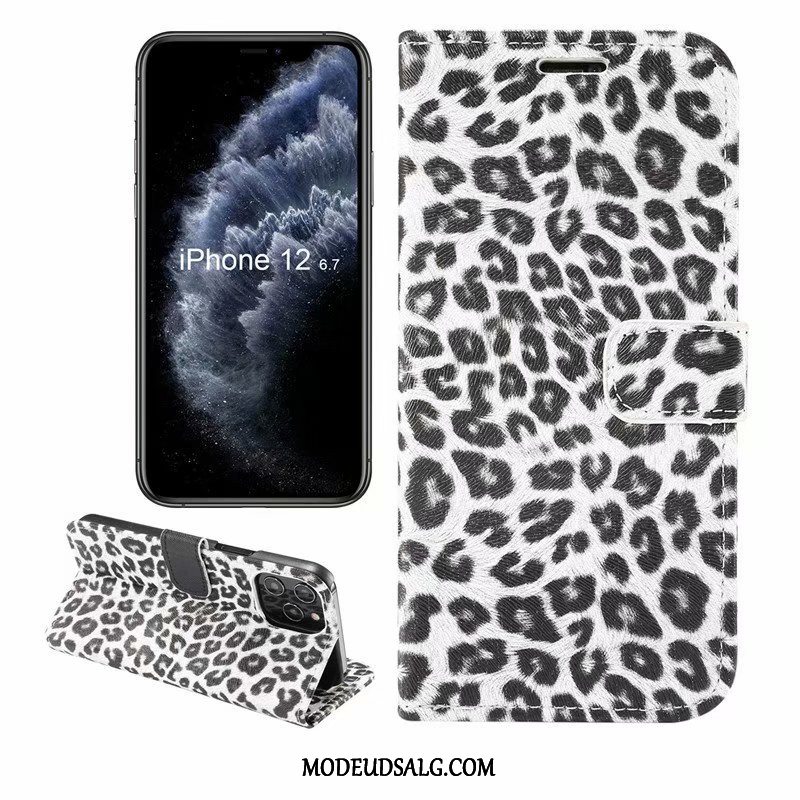 iPhone 12 Pro Max Etui Gul Vind Hård Leopard Europa