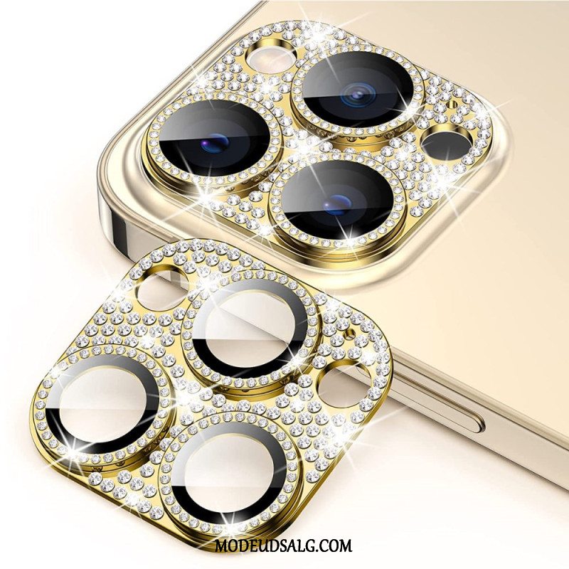 iPhone 16 Pro Enkay Rhinestone Linsebeskytter