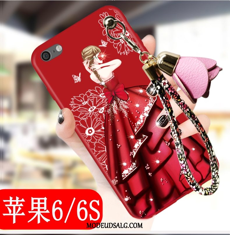 iPhone 6/6s Etui Af Personlighed Cover Elegante Rød Trendy