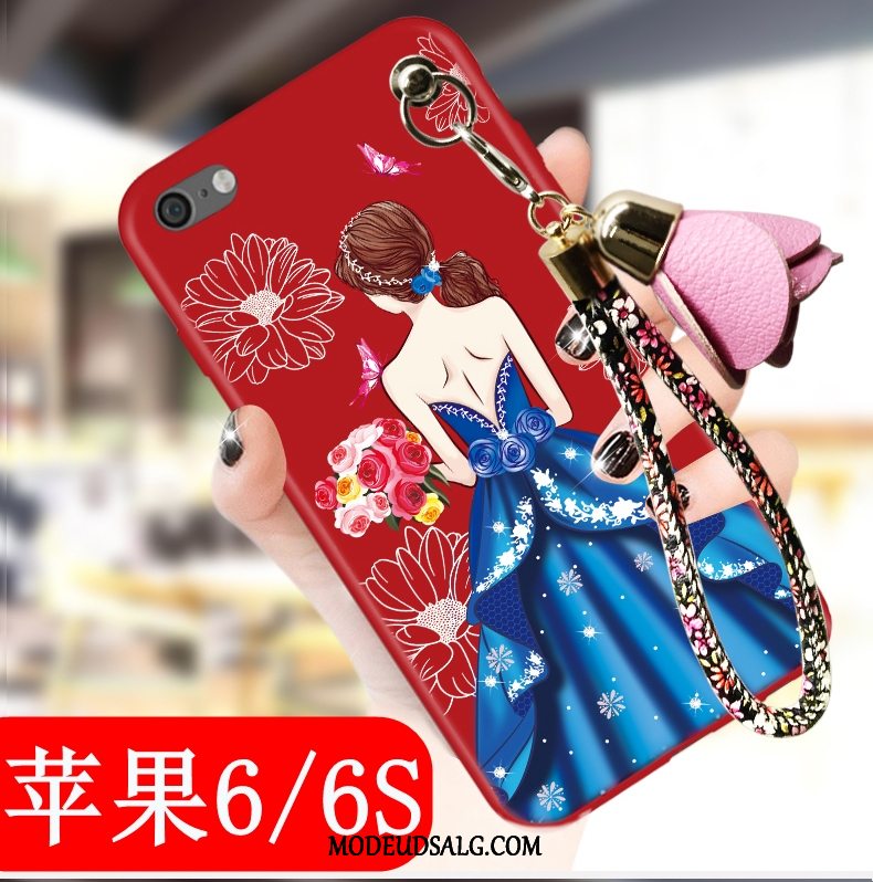 iPhone 6/6s Etui Af Personlighed Cover Elegante Rød Trendy