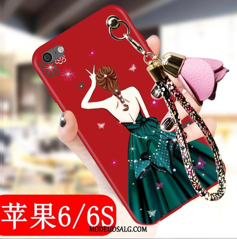 iPhone 6/6s Etui Af Personlighed Cover Elegante Rød Trendy