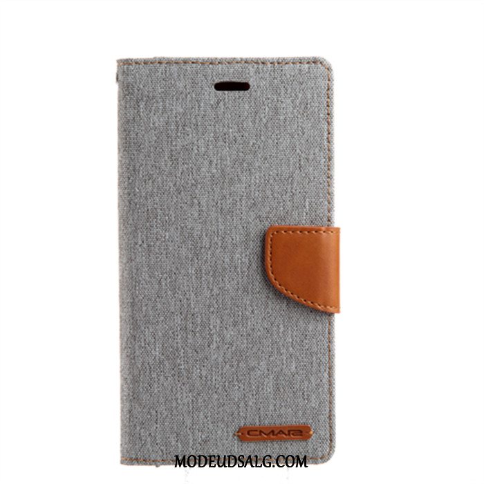 iPhone 6/6s Etui / Cover Denim Clamshell Blå Lædertaske