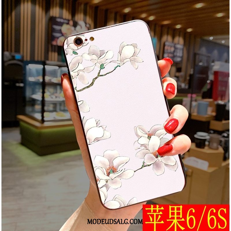 iPhone 6/6s Etui Pu Blomster Trend Cover Cartoon