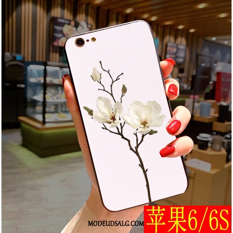 iPhone 6/6s Etui Pu Blomster Trend Cover Cartoon