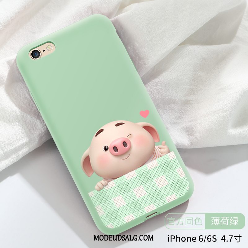 iPhone 6/6s Etui Silikone Alt Inklusive Anti-fald Cartoon Lille Sektion