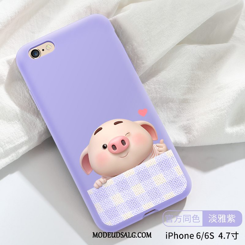 iPhone 6/6s Etui Silikone Alt Inklusive Anti-fald Cartoon Lille Sektion