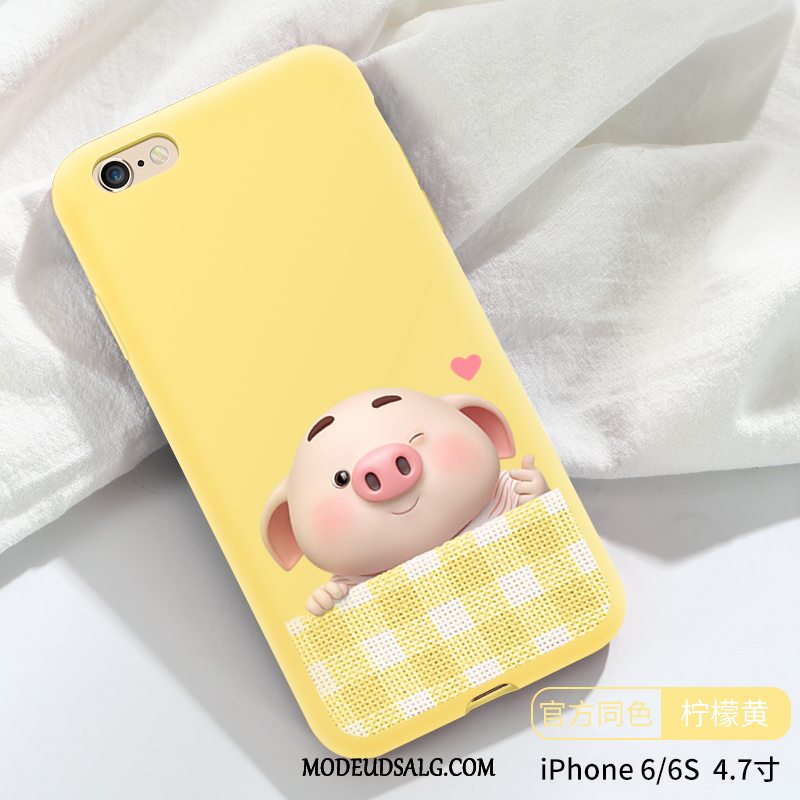 iPhone 6/6s Etui Silikone Alt Inklusive Anti-fald Cartoon Lille Sektion