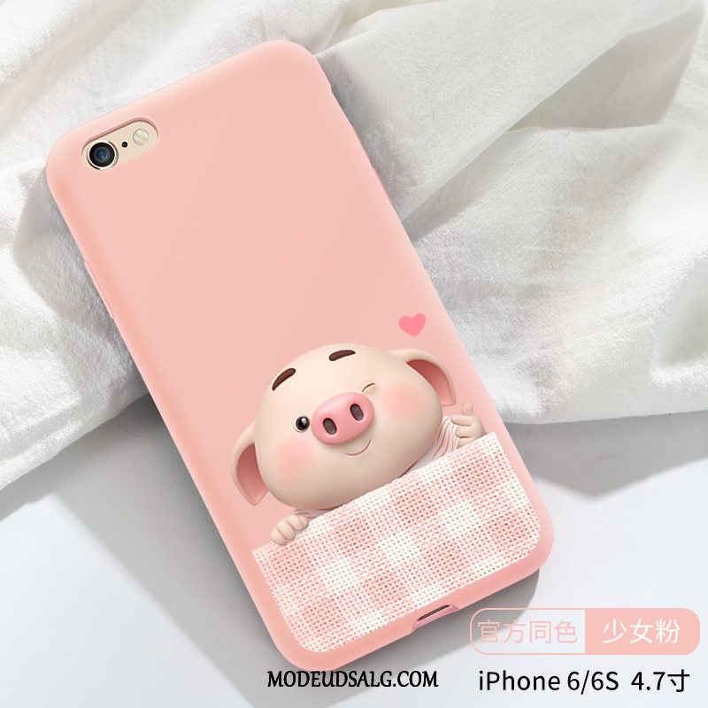 iPhone 6/6s Etui Silikone Alt Inklusive Anti-fald Cartoon Lille Sektion