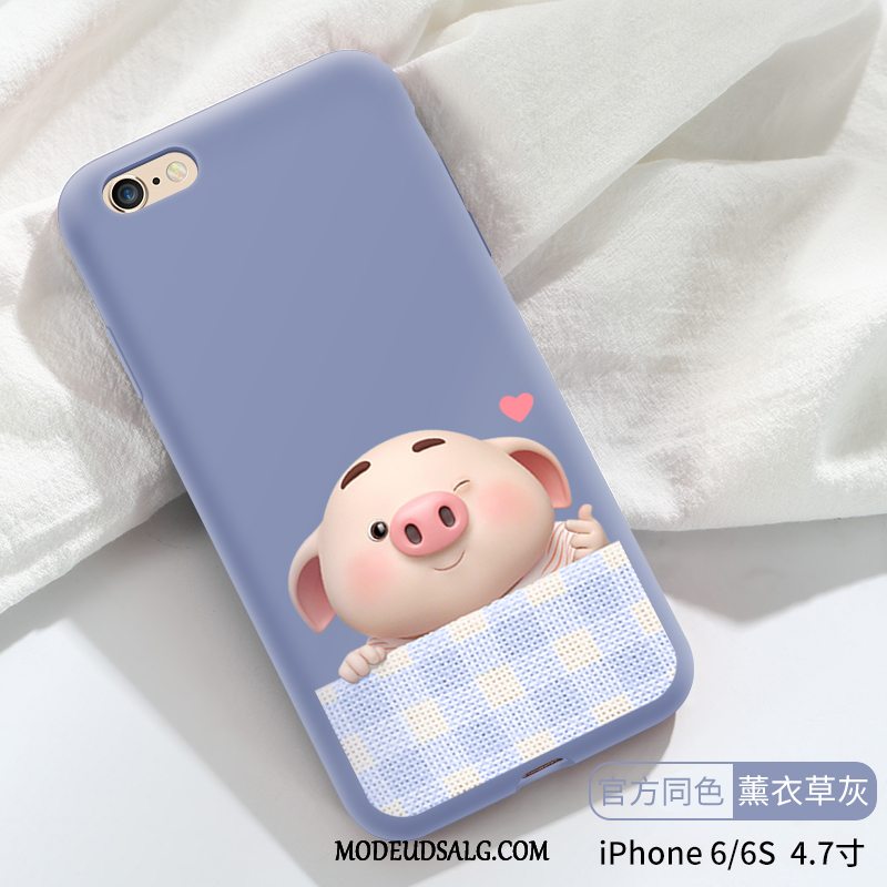 iPhone 6/6s Etui Silikone Alt Inklusive Anti-fald Cartoon Lille Sektion