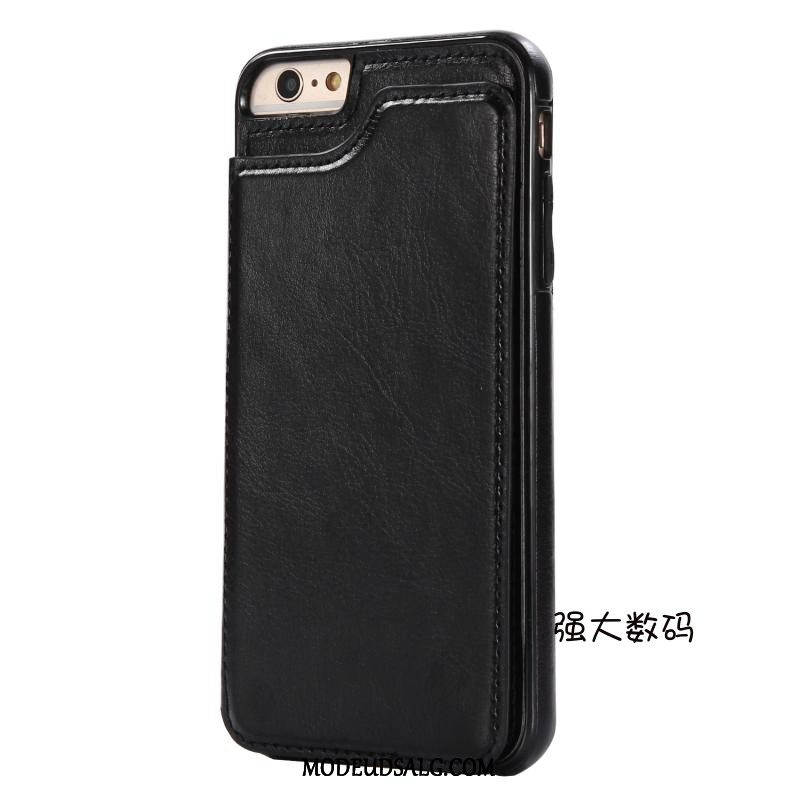 iPhone 6/6s Plus Etui Cover Anti-fald Alt Inklusive Korttaske Support