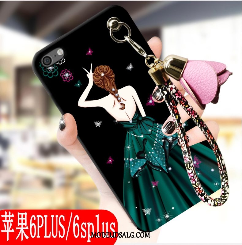 iPhone 6/6s Plus Etui Elegante Rød Trend Af Personlighed Trendy