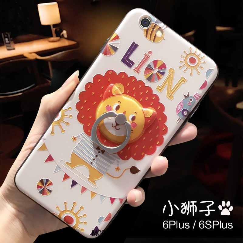 iPhone 6/6s Plus Etui Kreativ Kinesisk Stil Trendy Ny Hvid