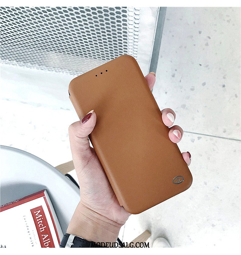 iPhone 7 Etui Anti-fald Trendy Hvid Elskeren Simple