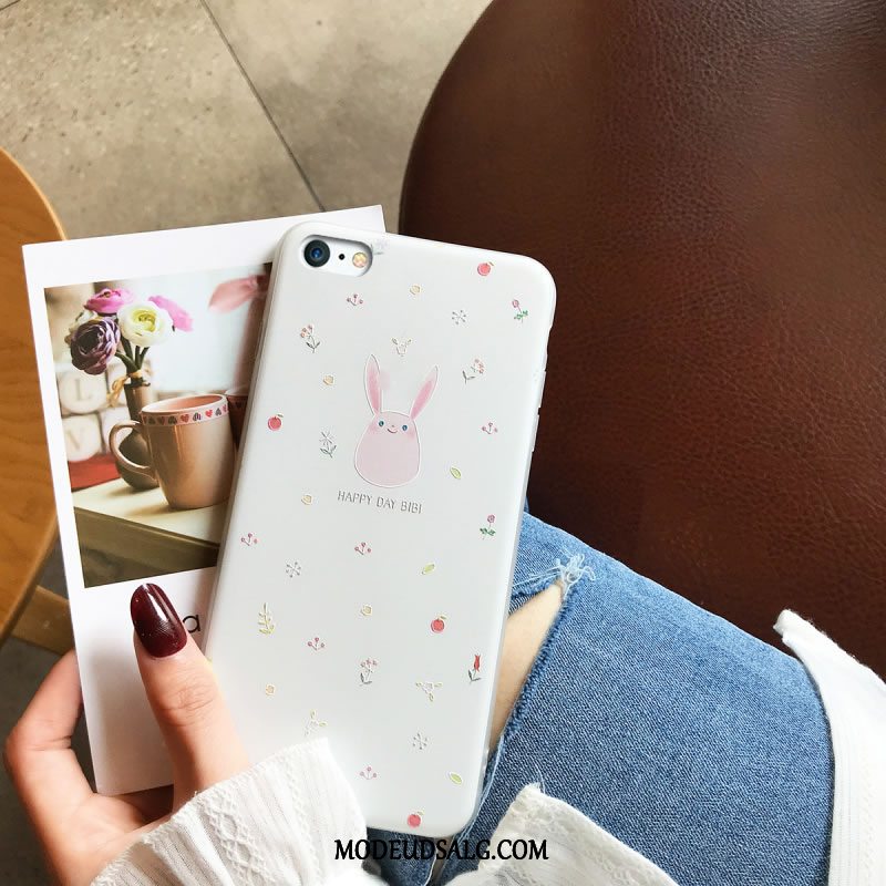 iPhone 7 Etui / Cover Cartoon Silikone Nubuck Let Tynd Relief