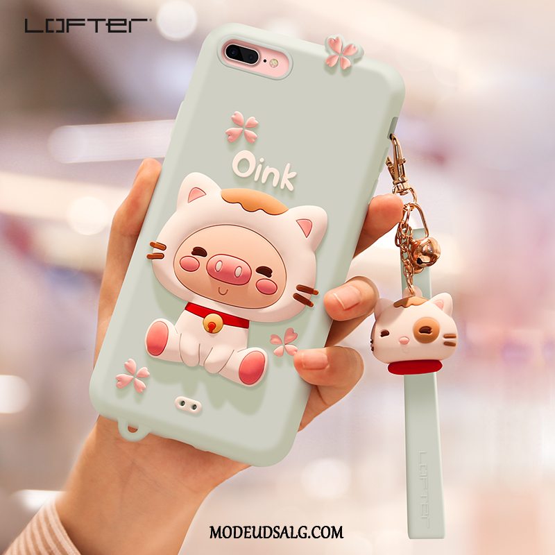 iPhone 7 Plus Etui Super Sødt Cartoon Smuk Cover Alt Inklusive