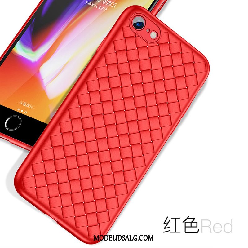 iPhone 8 Etui Kreativ Cover Anti-fald Trend Rød