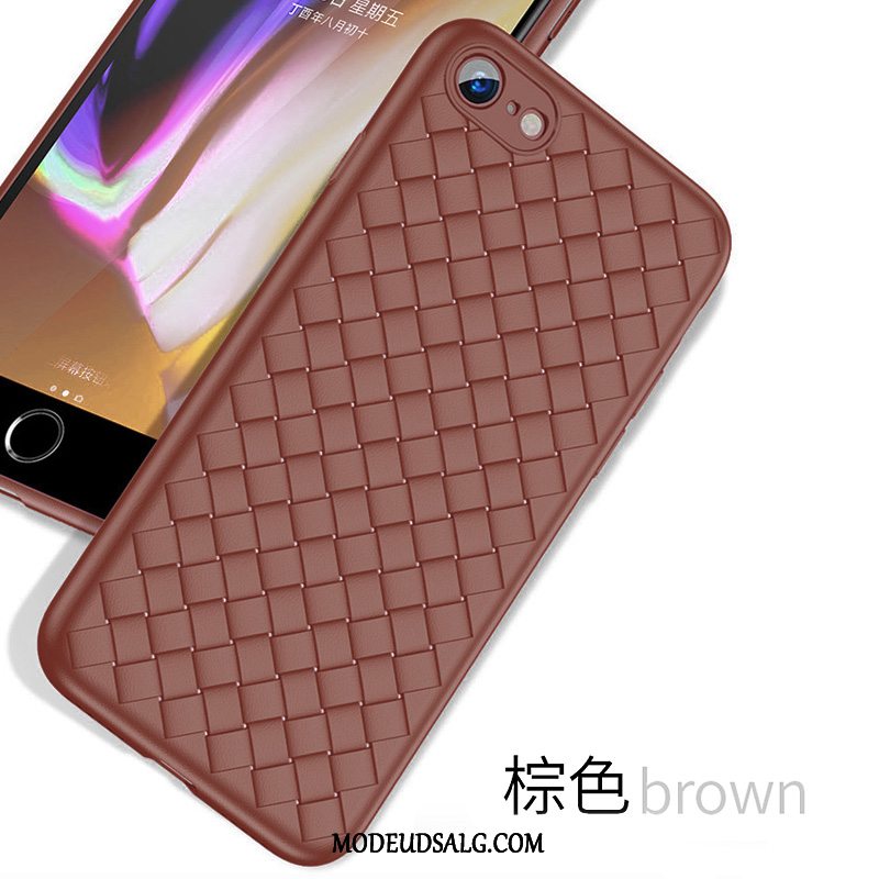 iPhone 8 Etui Kreativ Cover Anti-fald Trend Rød