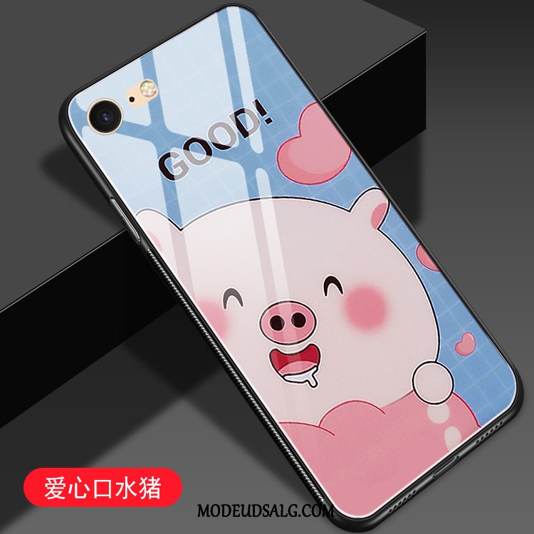 iPhone 8 Etui Ny Elskeren Cartoon Kreativ Glas