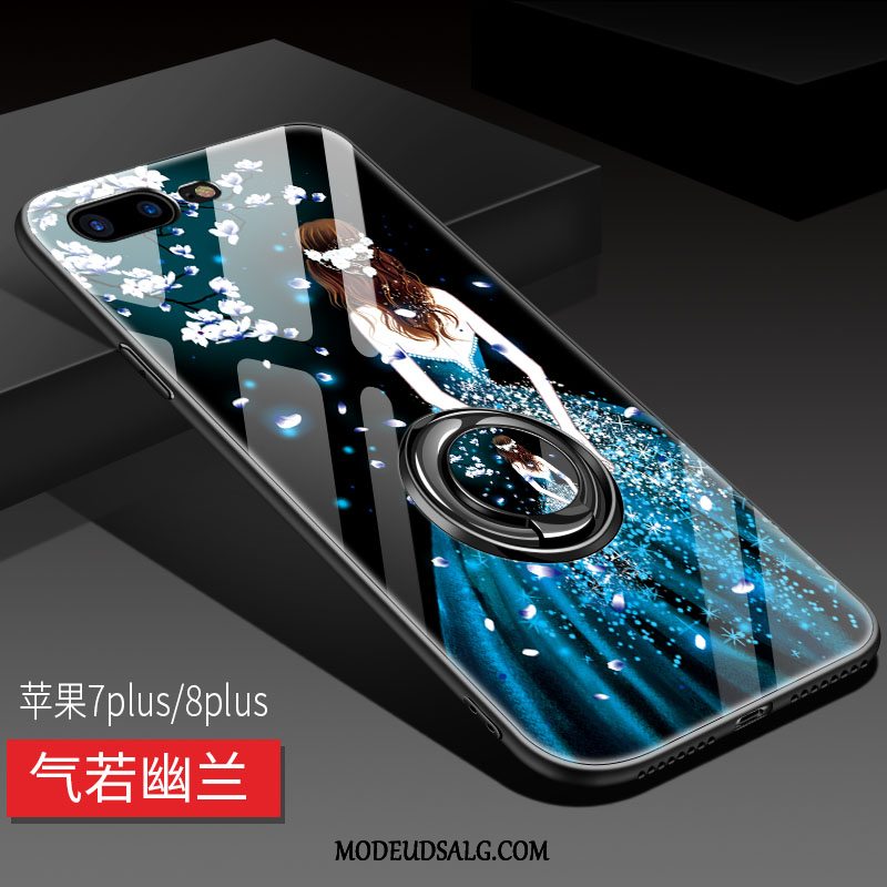 iPhone 8 Plus Etui Blød Glas Af Personlighed Alt Inklusive Pu