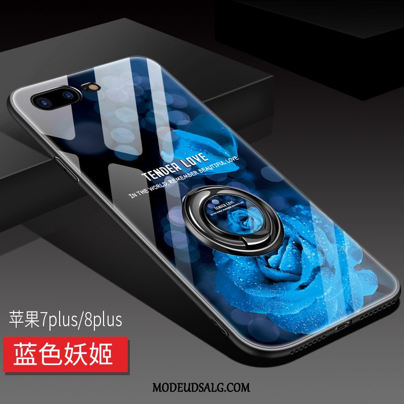 iPhone 8 Plus Etui Blød Glas Af Personlighed Alt Inklusive Pu