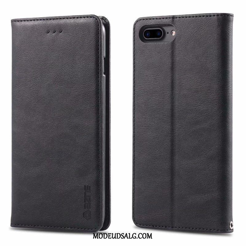 iPhone 8 Plus Etui / Cover Beskyttelse Blød Silikone Anti-fald Rød