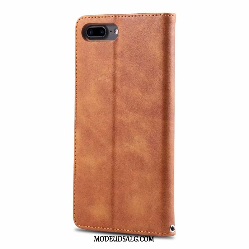 iPhone 8 Plus Etui / Cover Beskyttelse Blød Silikone Anti-fald Rød