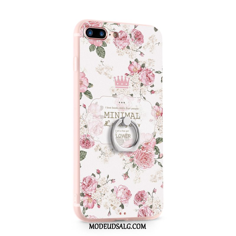 iPhone 8 Plus Etui / Cover Smuk Silikone Lyserød Trendy Alt Inklusive