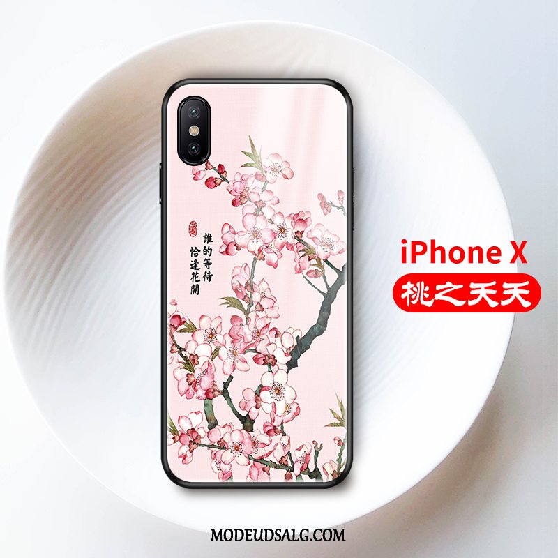 iPhone X Etui / Cover Blød Lyse Gul Glas Alt Inklusive