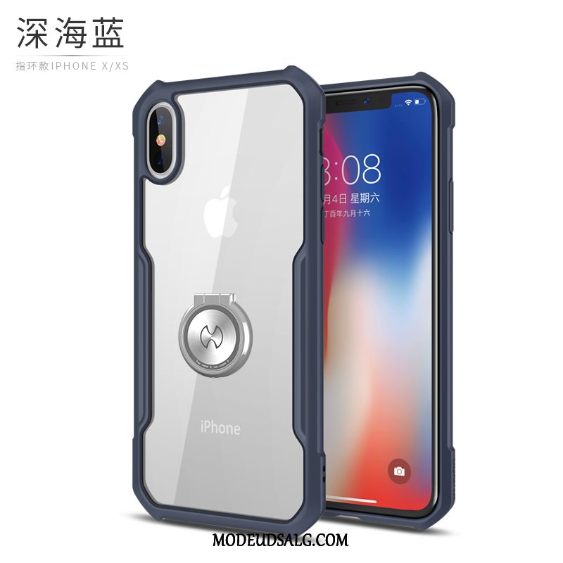 iPhone X Etui / Cover High End Gennemsigtig Anti-fald Ny Tynd