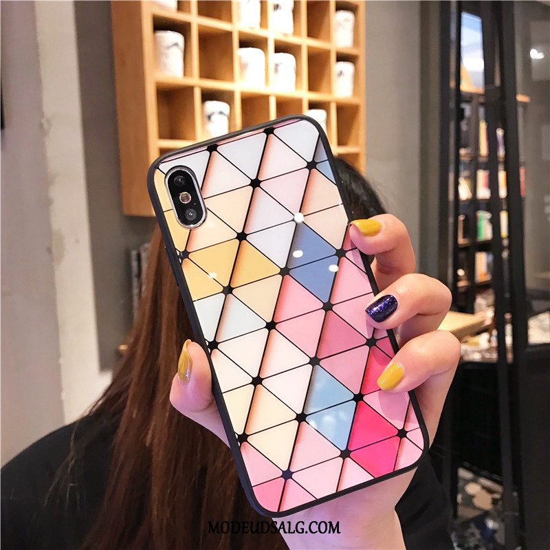 iPhone X Etui / Cover Kreativ Rombe Beskyttelse Af Personlighed