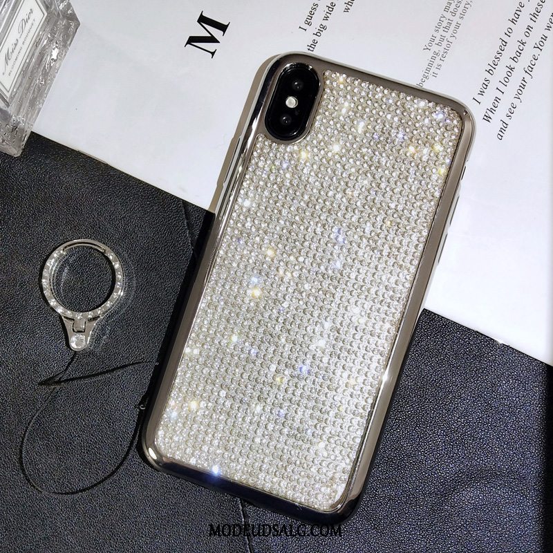 iPhone X Etui High End Guld Kreativ Trend Ring