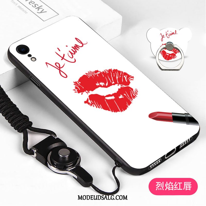 iPhone Xr Etui Anti-fald Silikone Af Personlighed Elskeren Cartoon