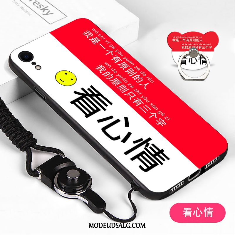 iPhone Xr Etui Anti-fald Silikone Af Personlighed Elskeren Cartoon