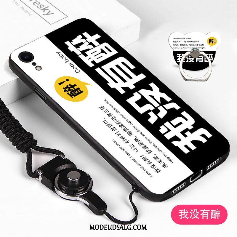 iPhone Xr Etui Anti-fald Silikone Af Personlighed Elskeren Cartoon