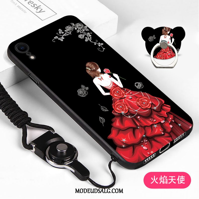 iPhone Xr Etui Anti-fald Silikone Af Personlighed Elskeren Cartoon