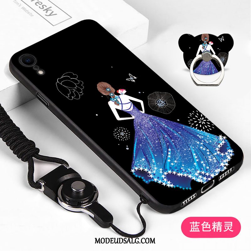 iPhone Xr Etui Anti-fald Silikone Af Personlighed Elskeren Cartoon