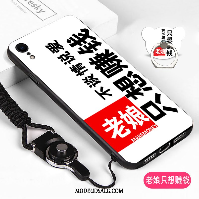 iPhone Xr Etui Anti-fald Silikone Af Personlighed Elskeren Cartoon