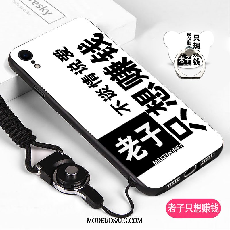 iPhone Xr Etui Anti-fald Silikone Af Personlighed Elskeren Cartoon