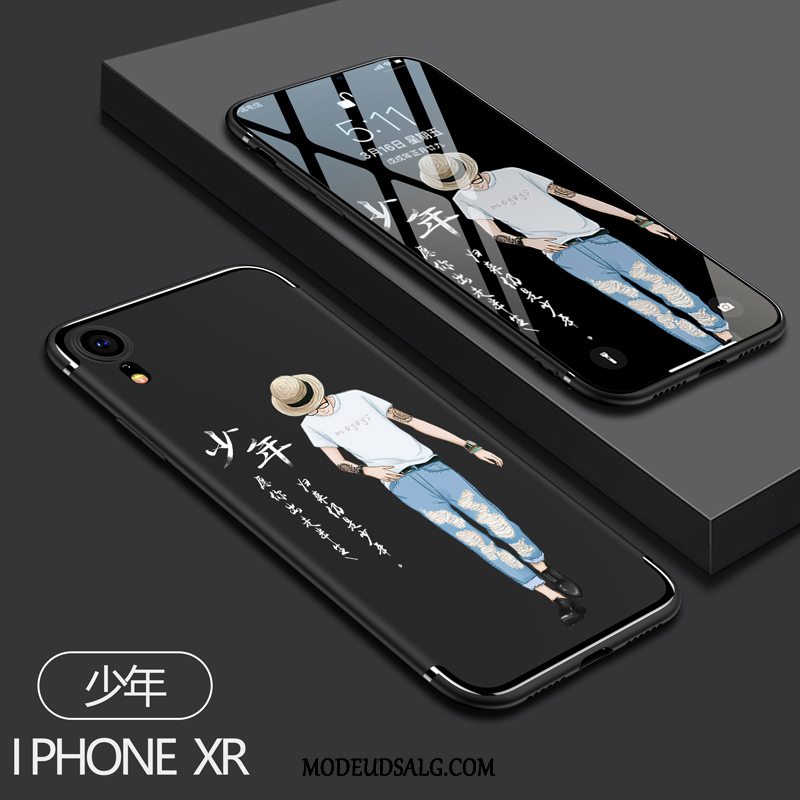 iPhone Xr Etui Cartoon Blød Nubuck Ny Alt Inklusive