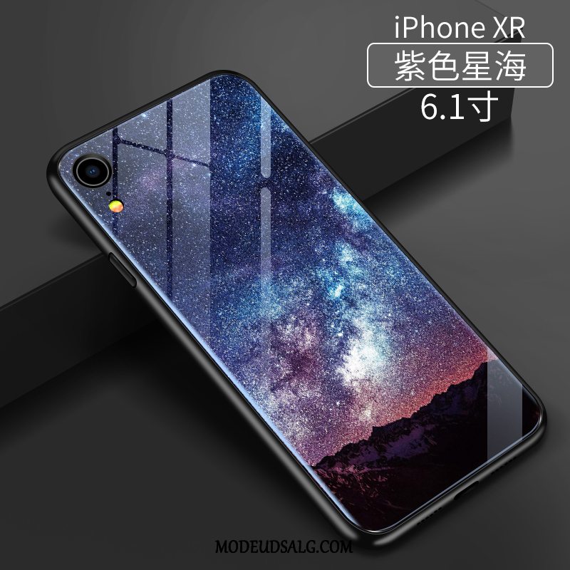 iPhone Xr Etui / Cover Trend Af Personlighed Blød Glas Beskyttelse