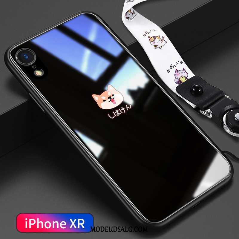 iPhone Xr Etui Grøn Af Personlighed Cover Hængende Ornamenter Glas