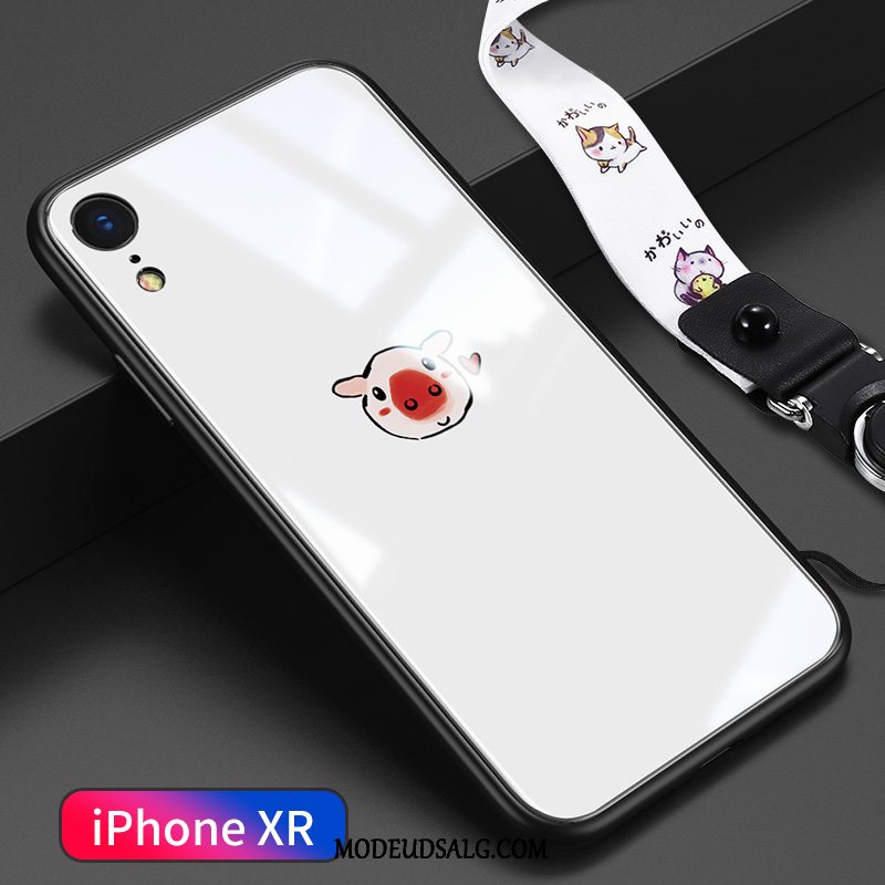 iPhone Xr Etui Grøn Af Personlighed Cover Hængende Ornamenter Glas