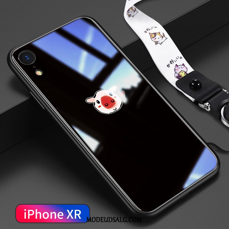 iPhone Xr Etui Grøn Af Personlighed Cover Hængende Ornamenter Glas