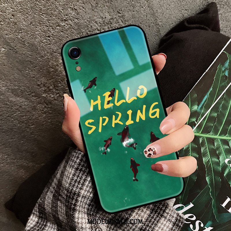 iPhone Xr Etui Hård Cover Glas Ny High End